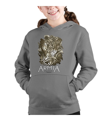 BLUZA DZIECIĘCA Z KAPTUREM AK 42-47